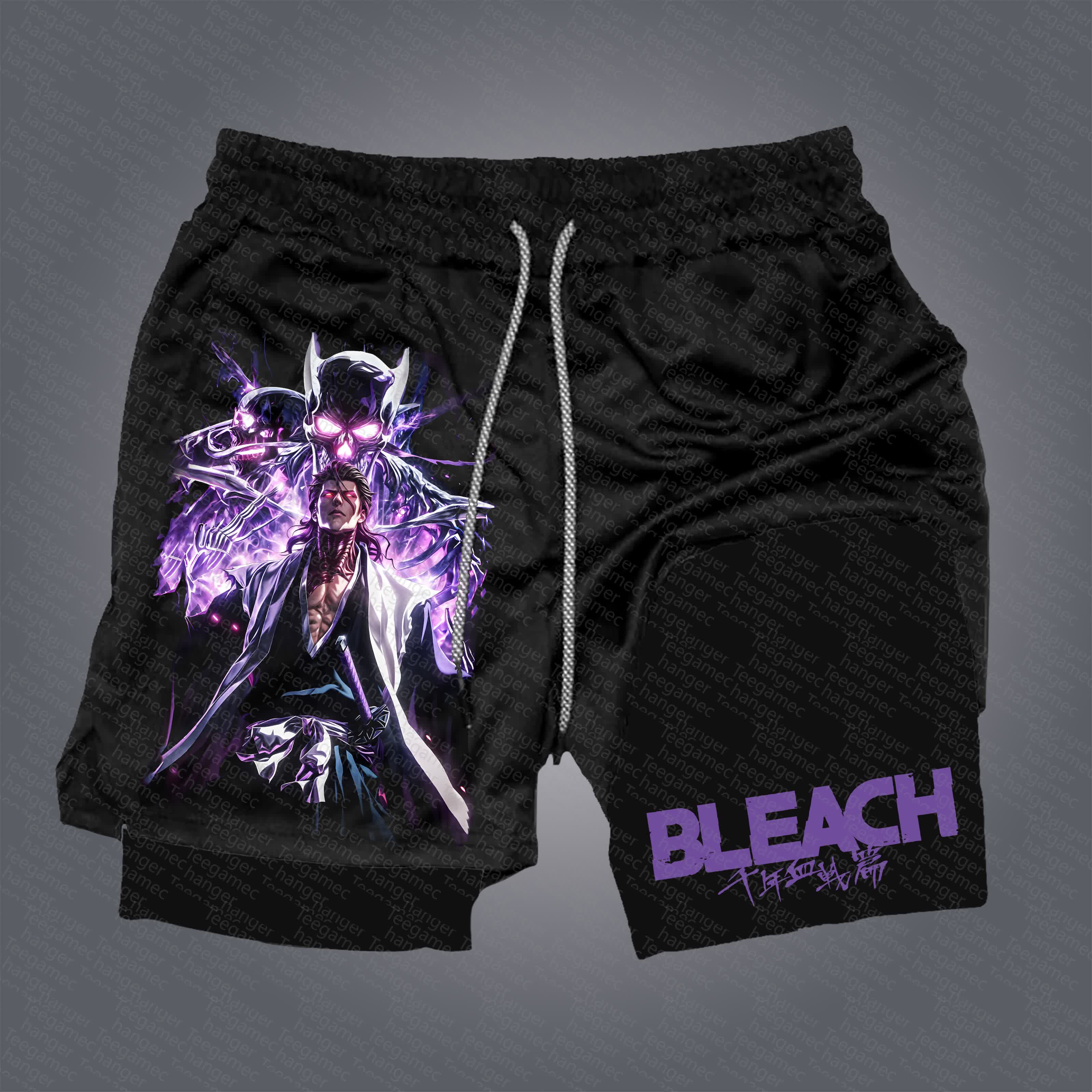 Unisex  “BLEACH” Casual Anime Streetwear Shorts