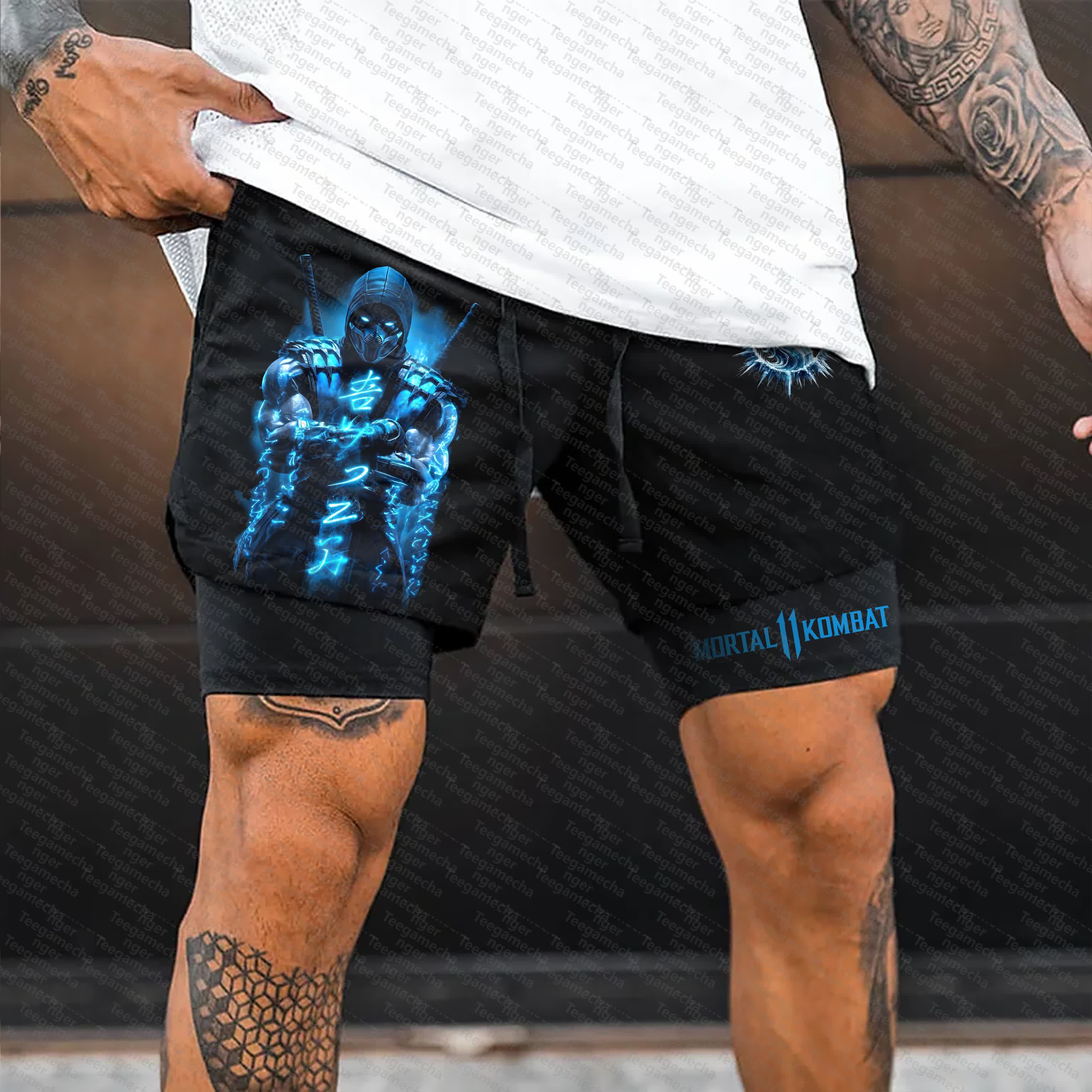 Unisex  “Mortal Kombat” Casual  Streetwear Shorts