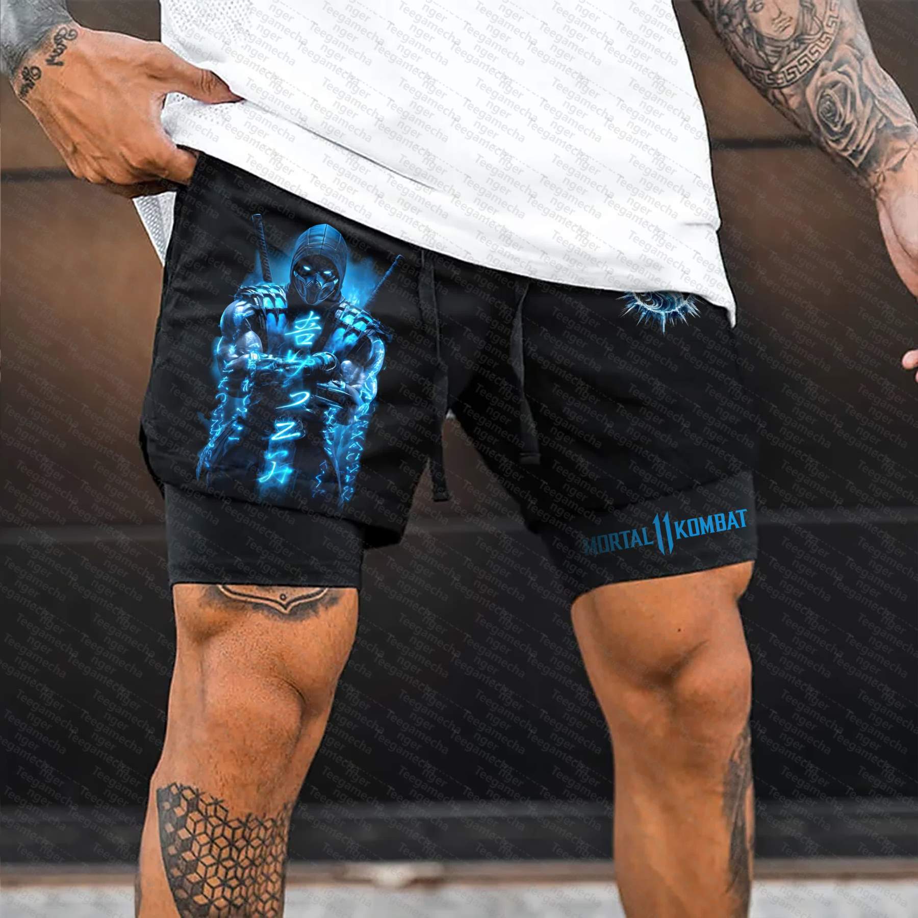 Unisex  “Mortal Kombat” Casual  Streetwear Shorts