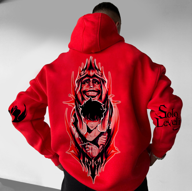 Unisex Anime Graphic Streetwear Vintage Hoodie