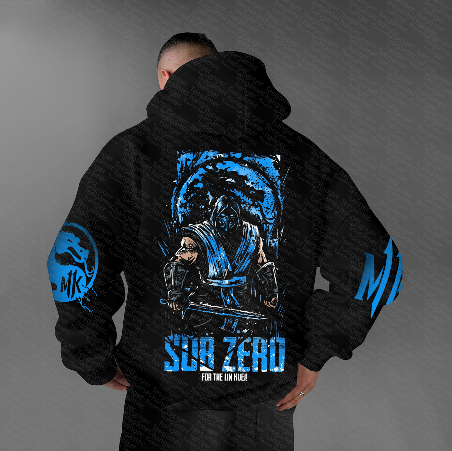 Unisex “Mortal Kombat” Anime Graphic Streetwear Vintage Hoodie