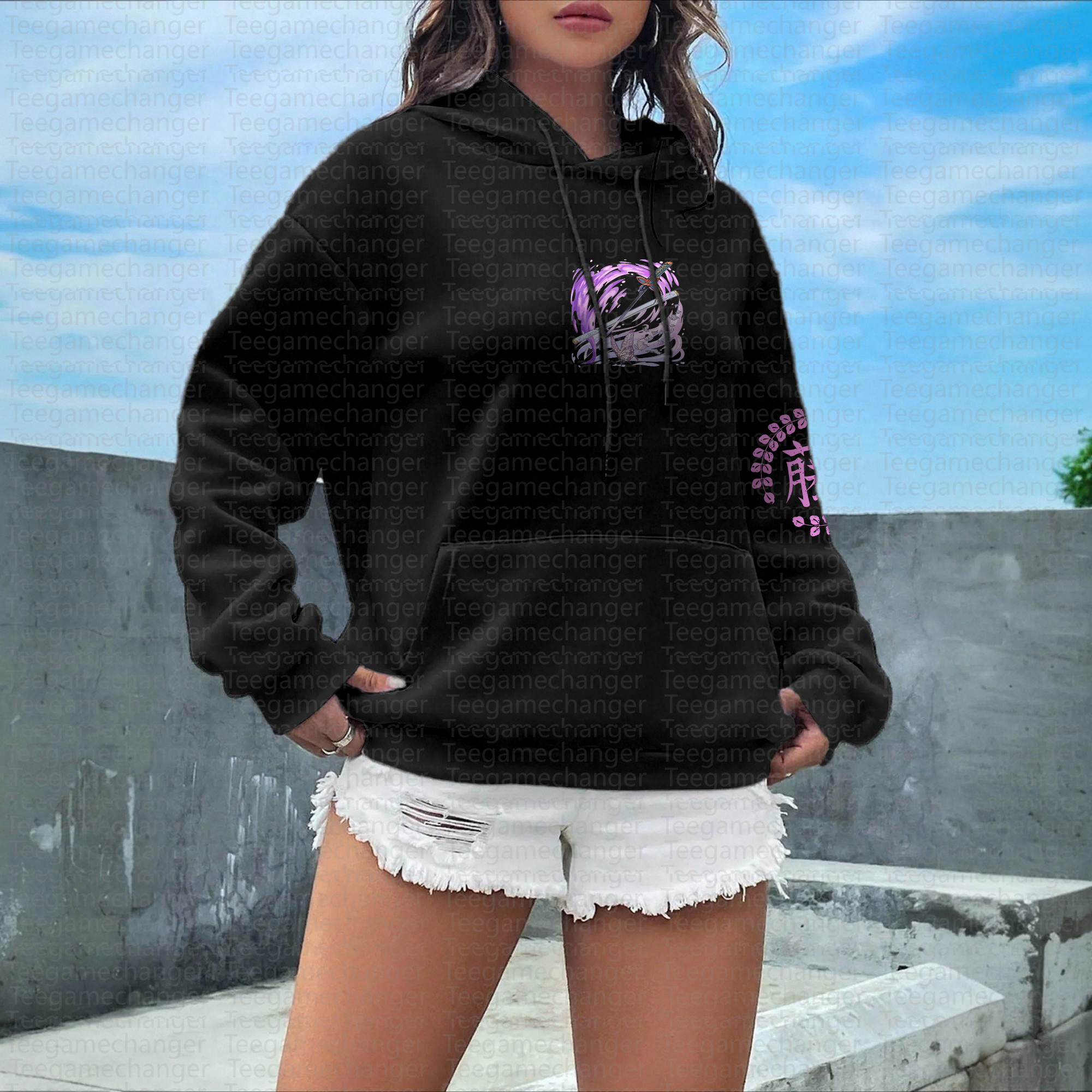 Unisex Anime Graphic Streetwear Vintage Hoodie丨Demon Slayer