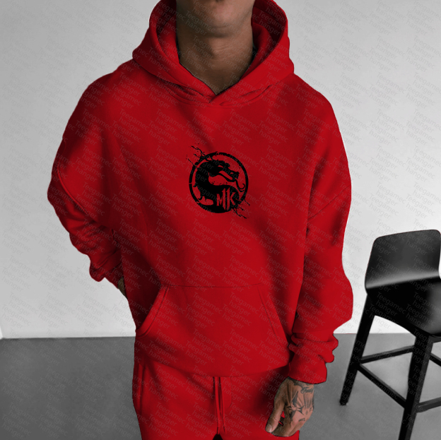 Unisex “MK”  Graphic Streetwear Vintage Hoodie