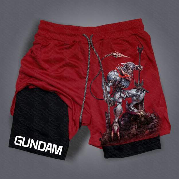Unisex  “Gundam Series” Casual Anime Streetwear Shorts