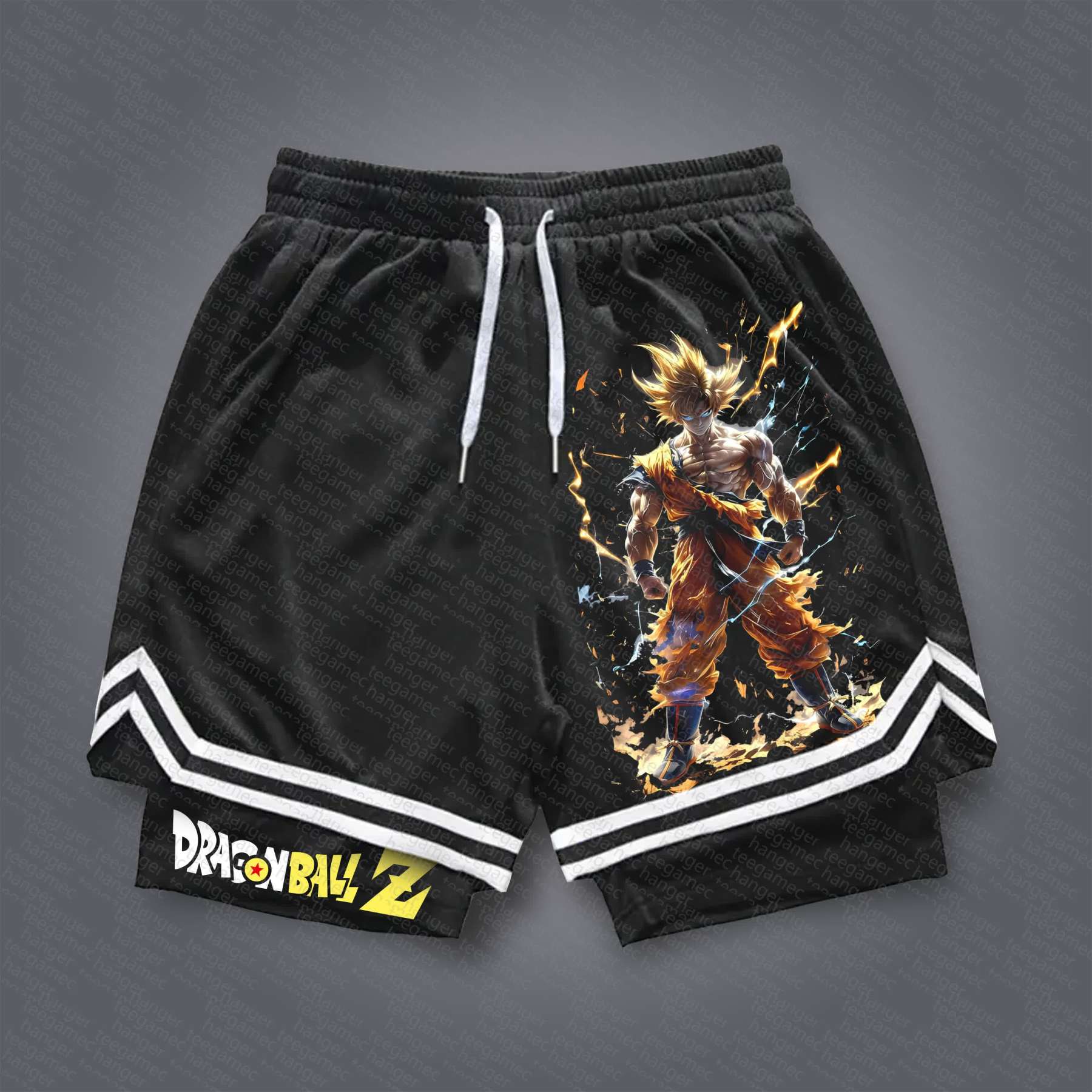 Unisex Casual Anime Streetwear Shorts