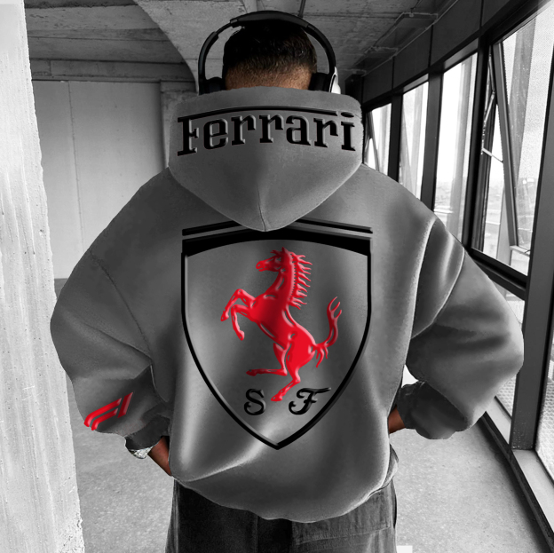 Unisex Super Sports Car Racing Casual Sports Hoodie
