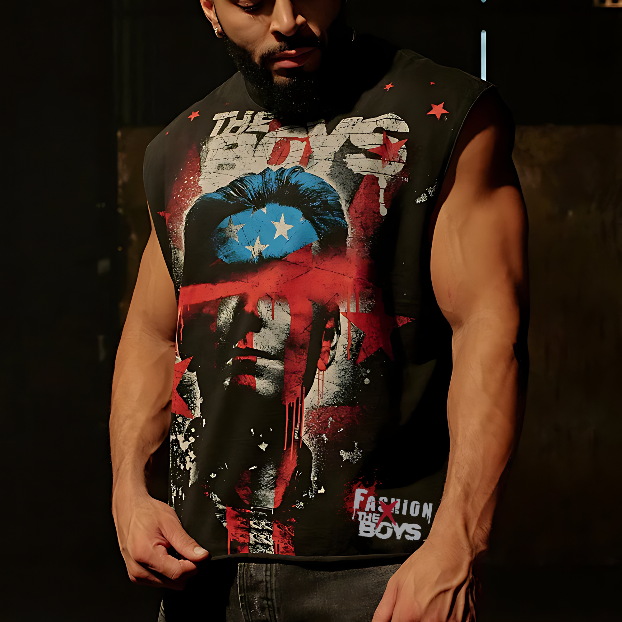 Unisex Portrait Fashion Vintage I Vest