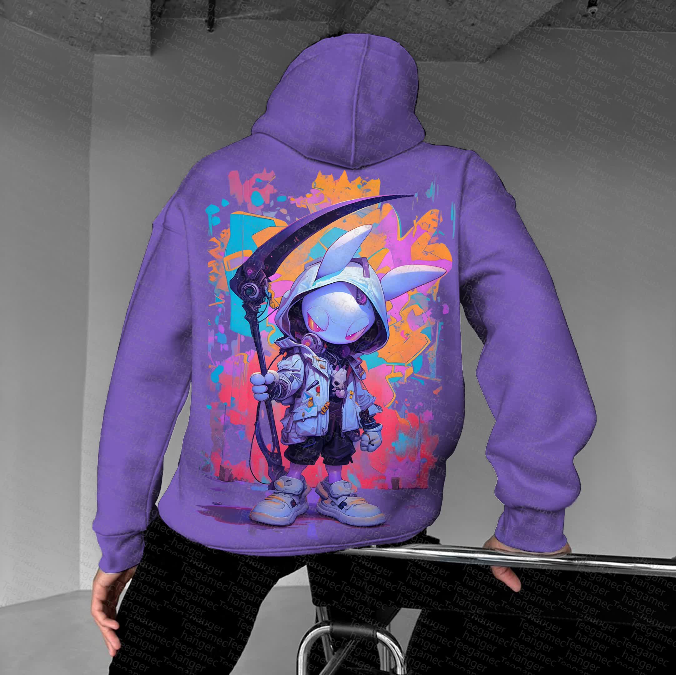 Unisex “Pokémon” Anime Graphic Streetwear Vintage Hoodie