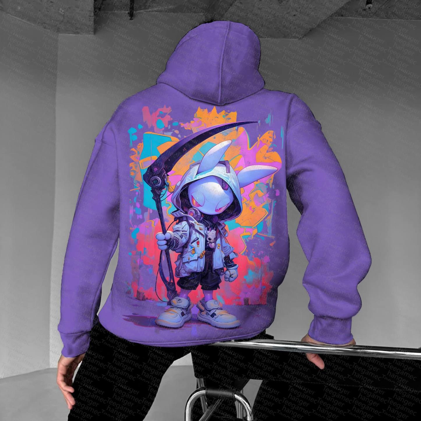 Unisex “Pokémon” Anime Graphic Streetwear Vintage Hoodie