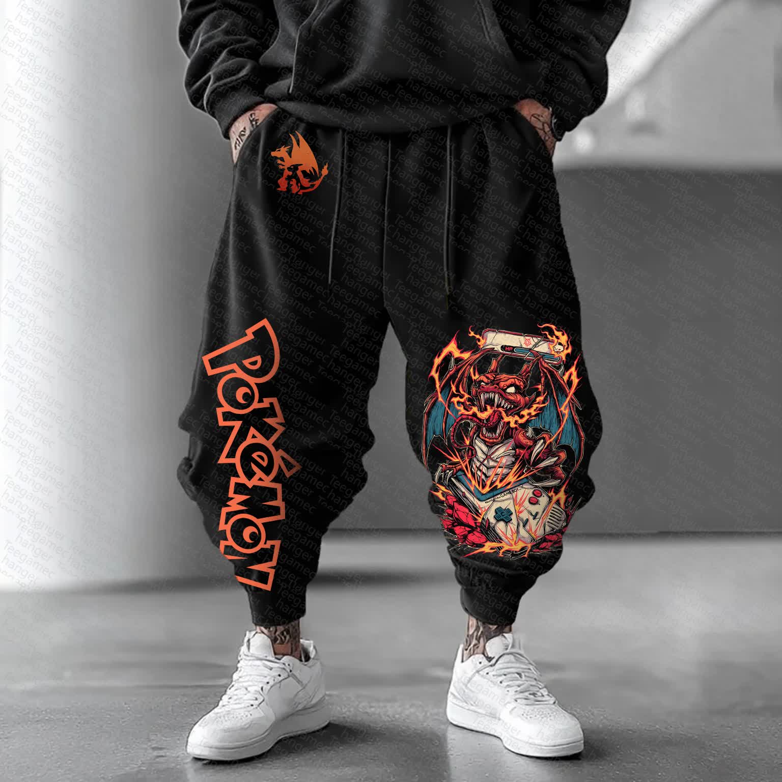 Unisex  “Pokémon” Casual Anime Streetwear Pants