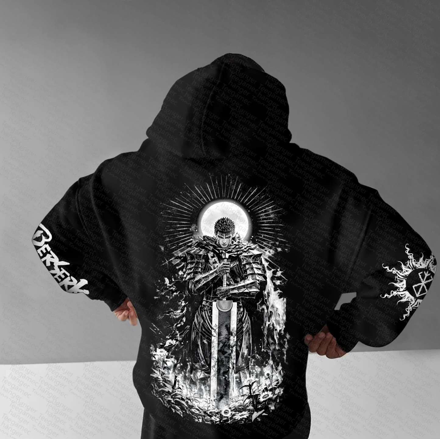 Unisex “Berserk” Anime Graphic Streetwear Vintage Hoodie