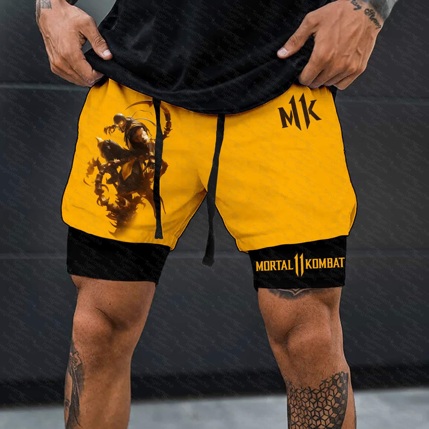 Unisex  “Mortal Kombat” Casual Anime Streetwear Shorts