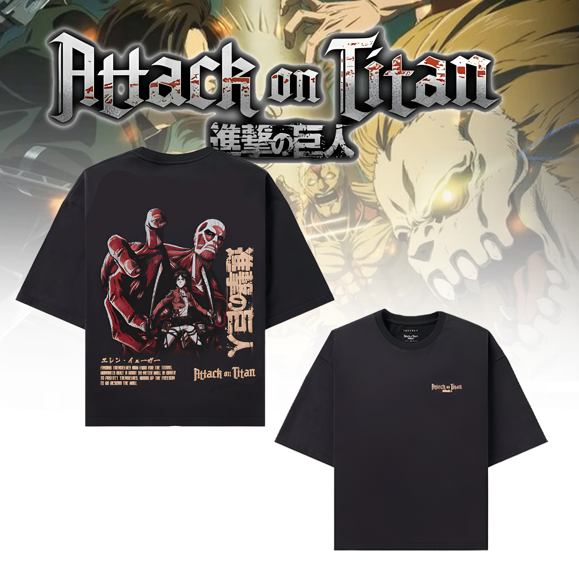 Unisex  “ATTACK ON TITAN” Casual Anime Streetwear Shorts