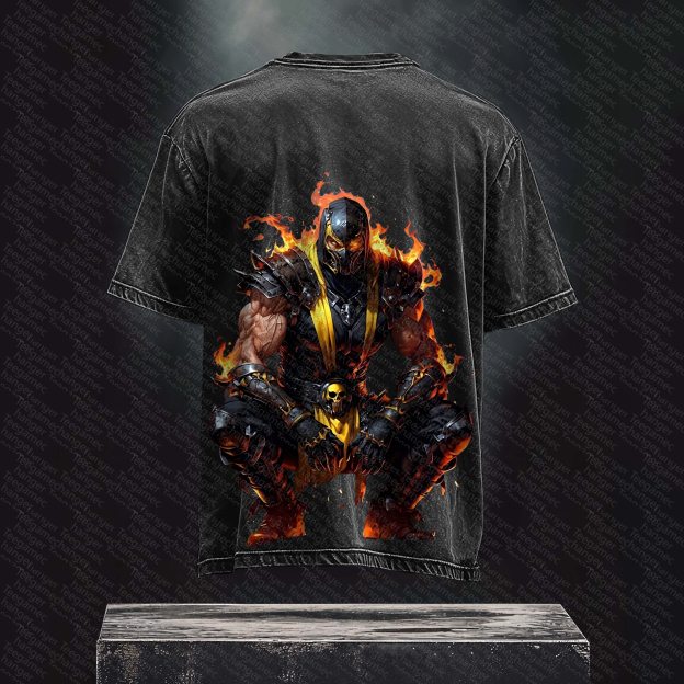 Unisex Anime Inspired Vintage Washed T-Shirt丨 Dragonball