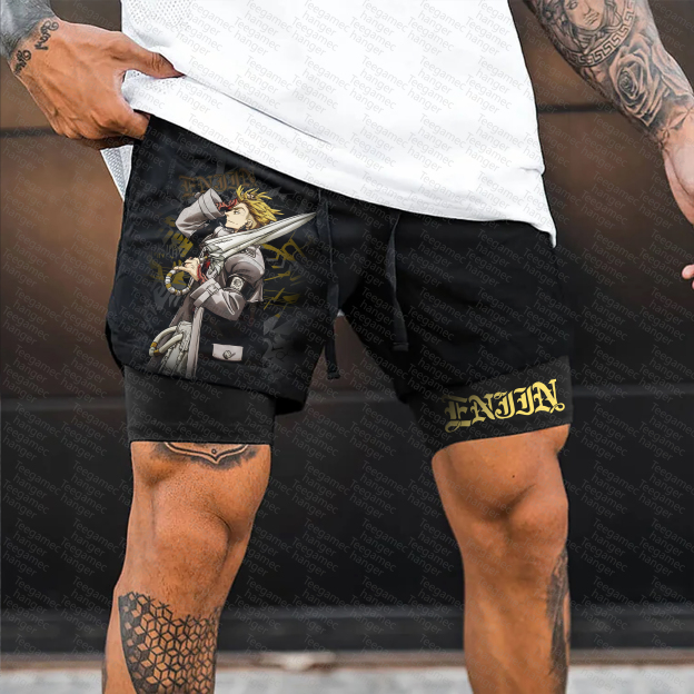 Unisex  “GACHIAKUTA” Casual Anime Streetwear Gym Shorts