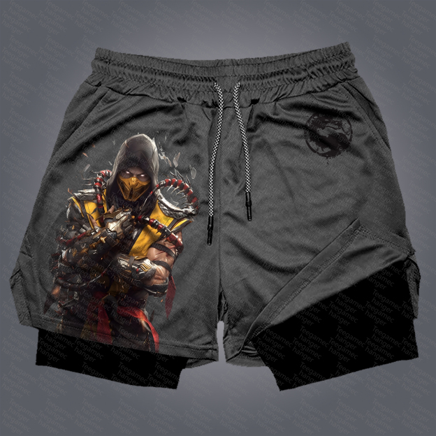 Unisex  “Mortal Kombat” Casual   Streetwear Shorts