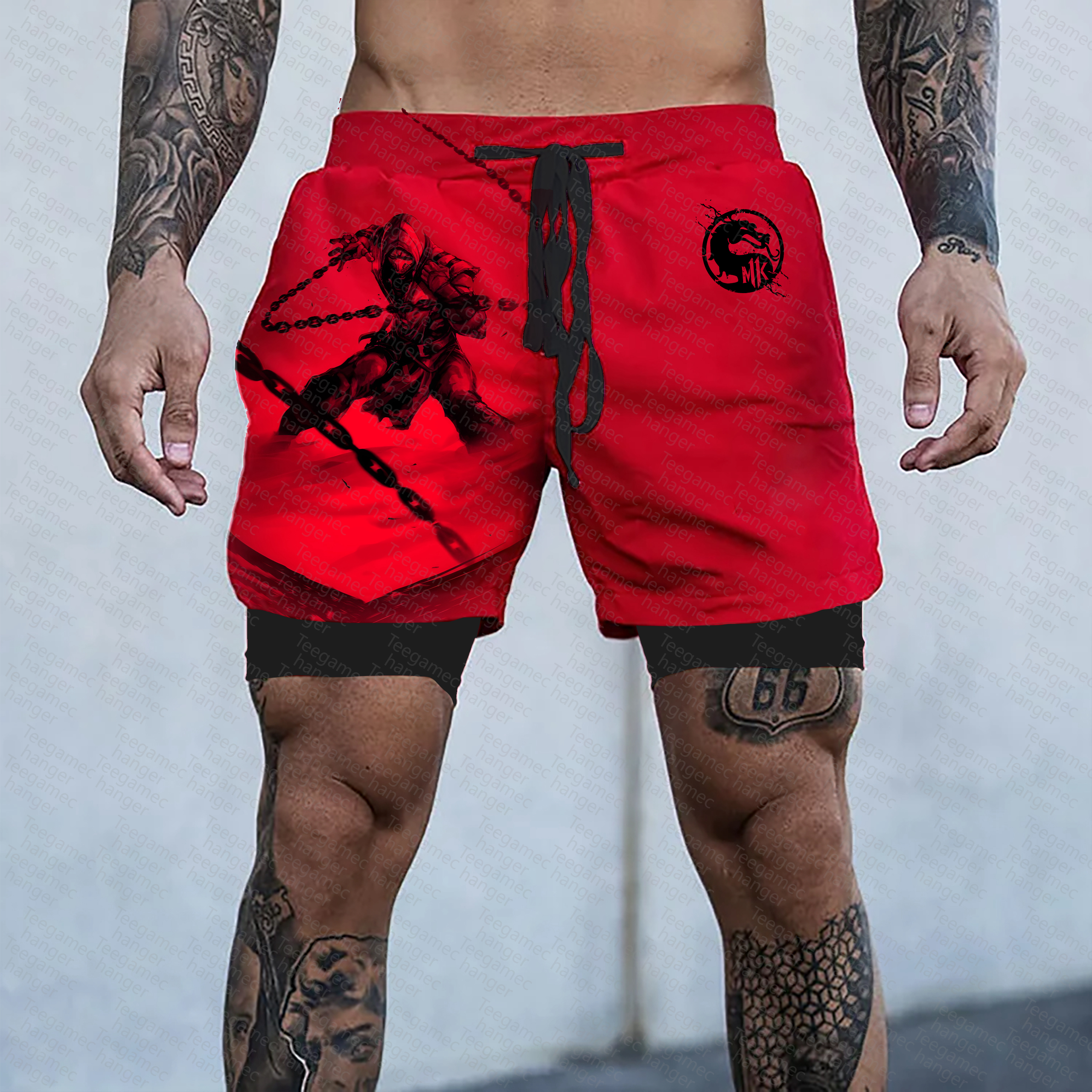 Unisex  “MK” Casual  Streetwear Shorts