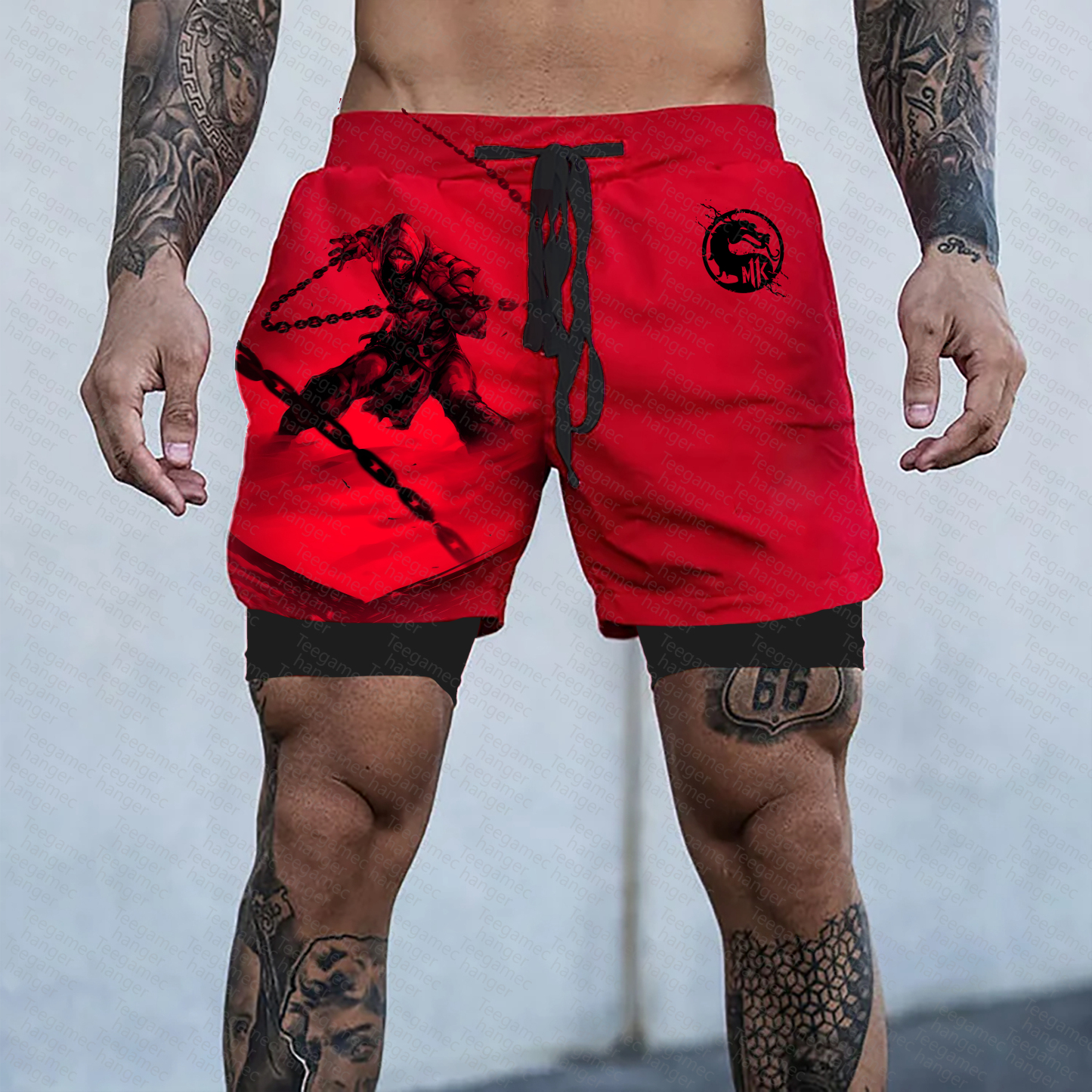 Unisex  “MK” Casual  Streetwear Shorts