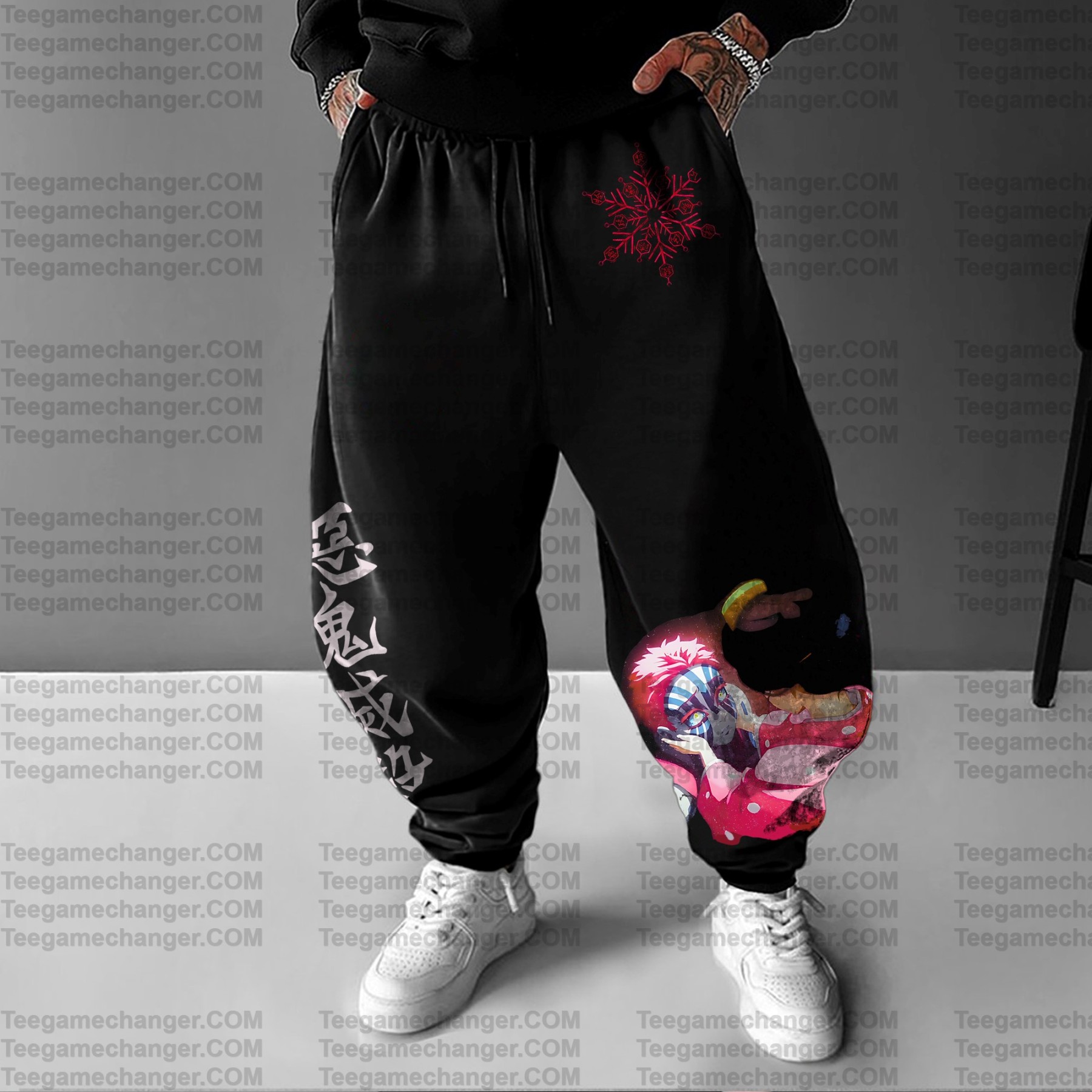 Unisex Anime Inspired Vintage Pants丨Demon slayer