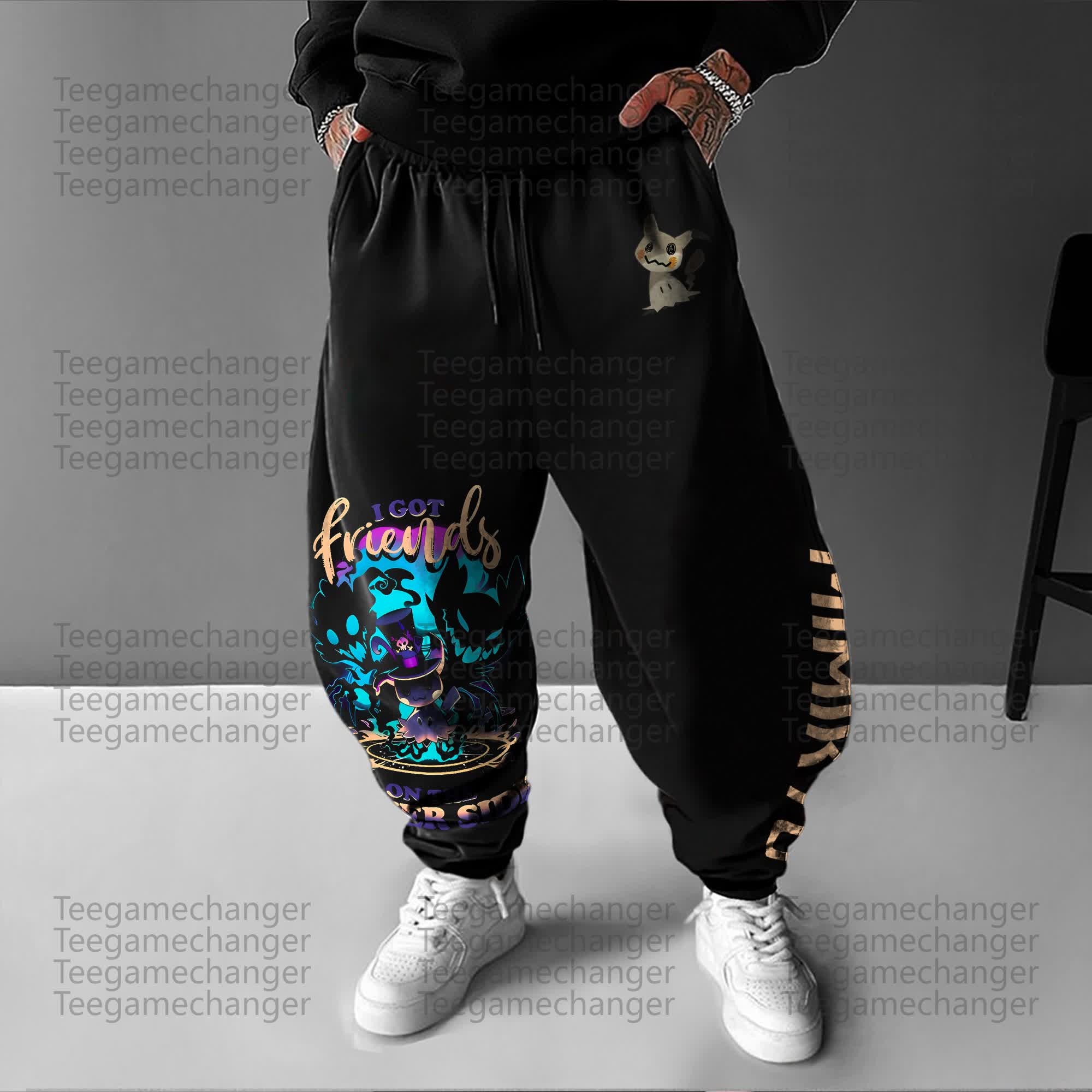 Unisex Anime Inspired Vintage Pants丨Pokémon