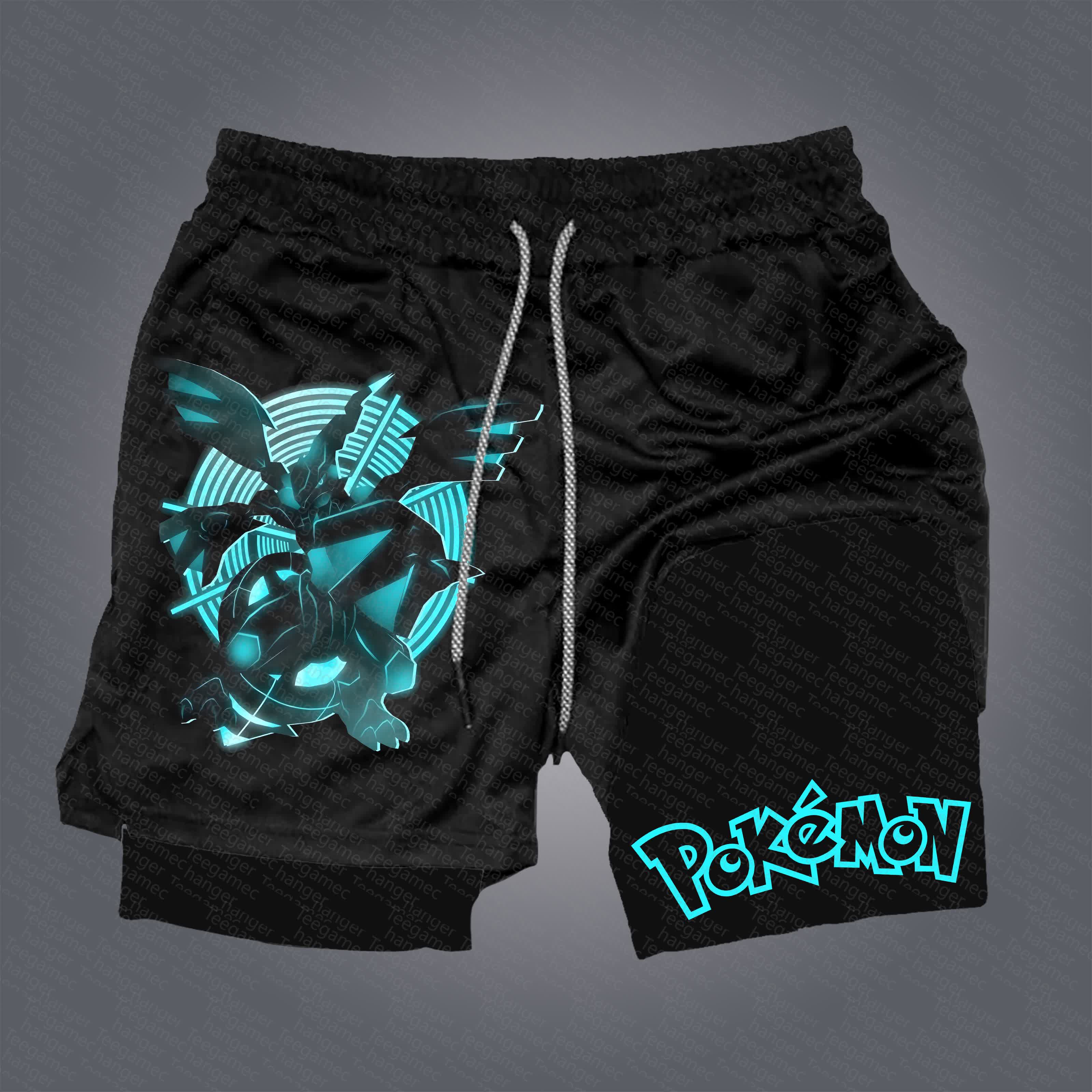 Unisex  “Pokémon” Casual Anime Streetwear Shorts