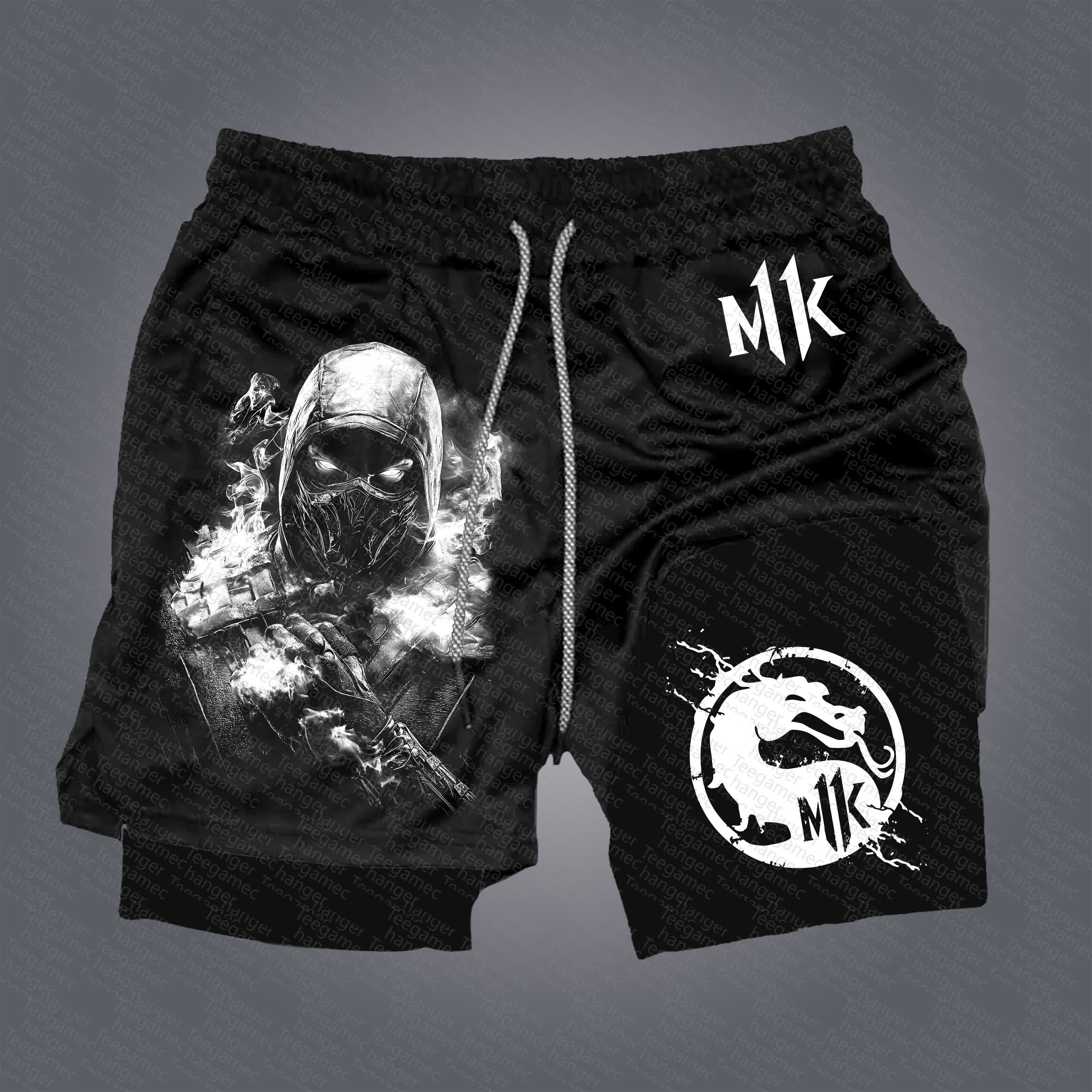 Unisex  “Mortal Kombat” Casual  Streetwear Shorts
