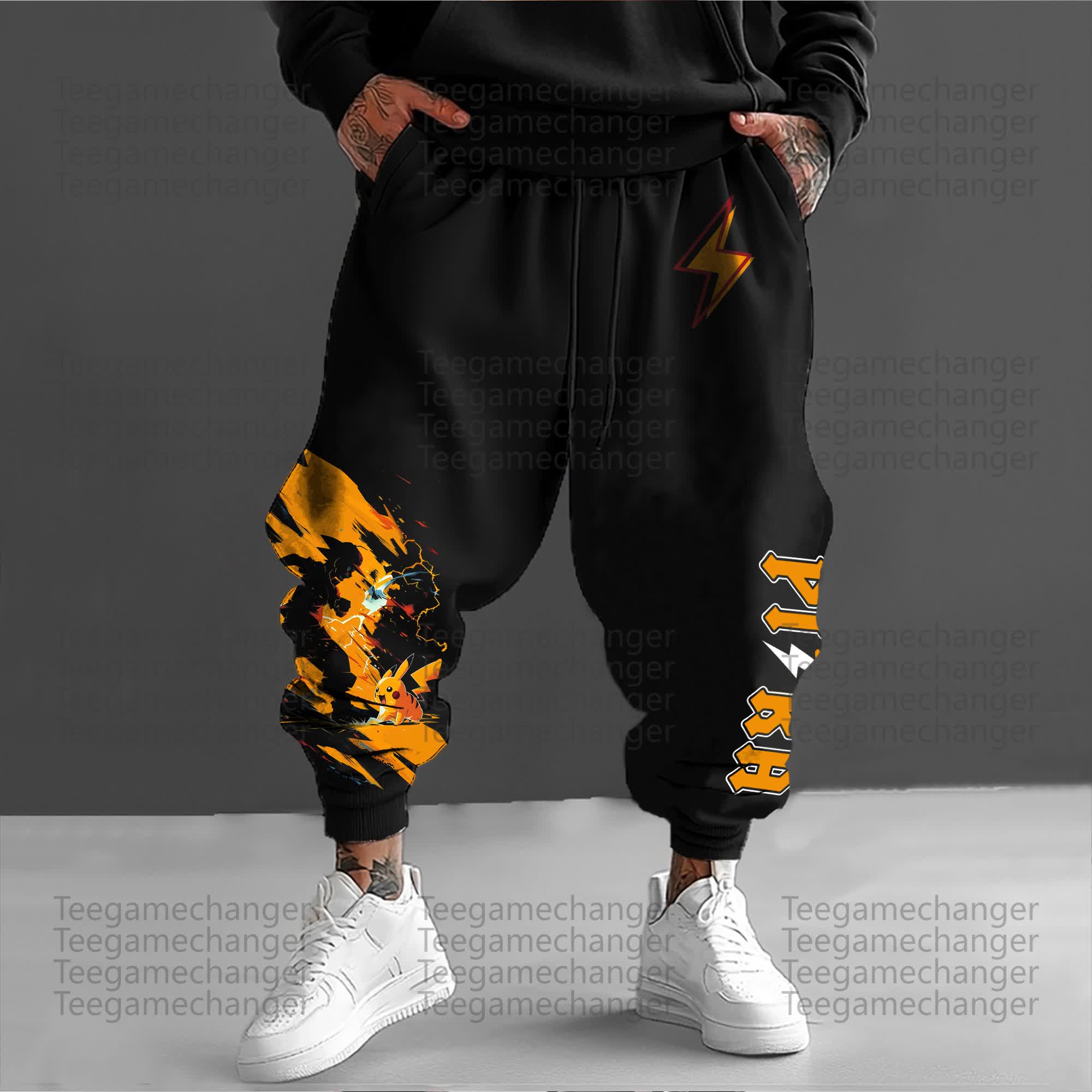 Unisex Anime Inspired Vintage Pants丨Pokémon