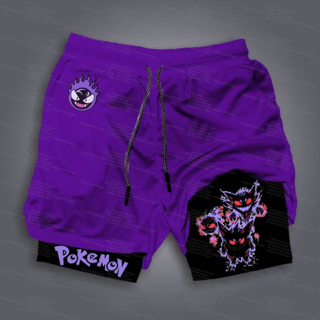 Unisex  “Pokémon” Casual Anime Streetwear Shorts