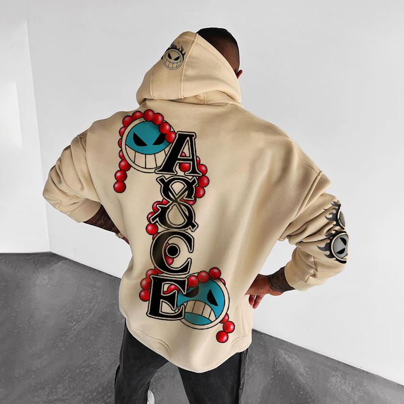 Oversize Print Hoodie-Teegamechanger
