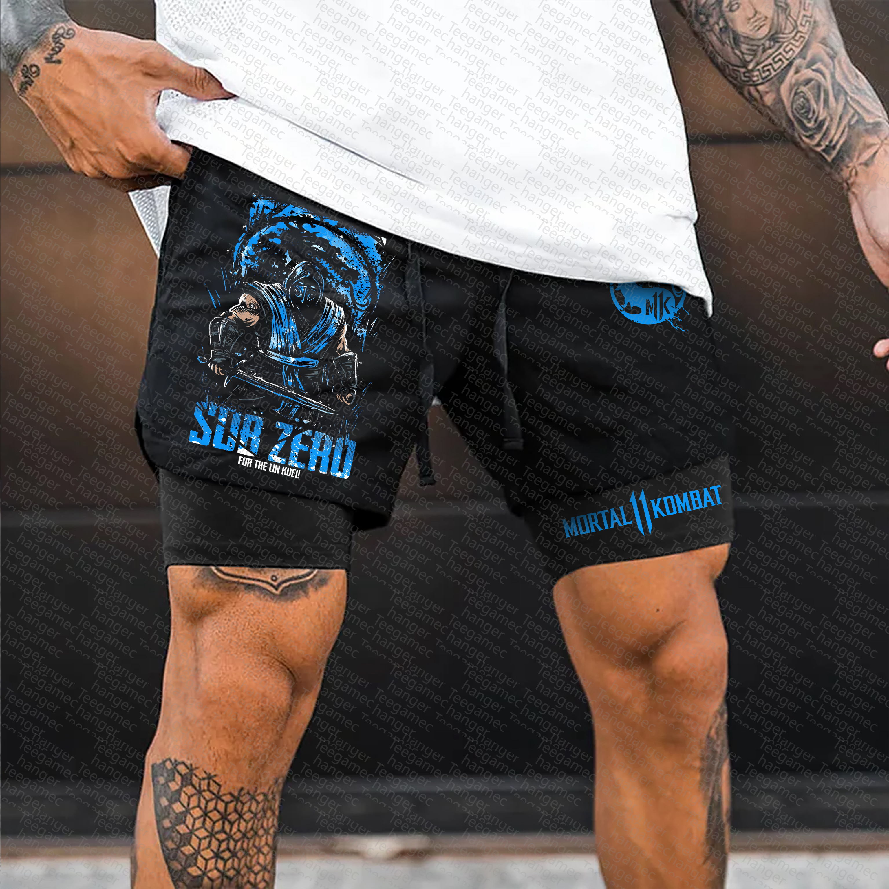 Unisex  “Mortal Kombat” Casual  Streetwear Shorts