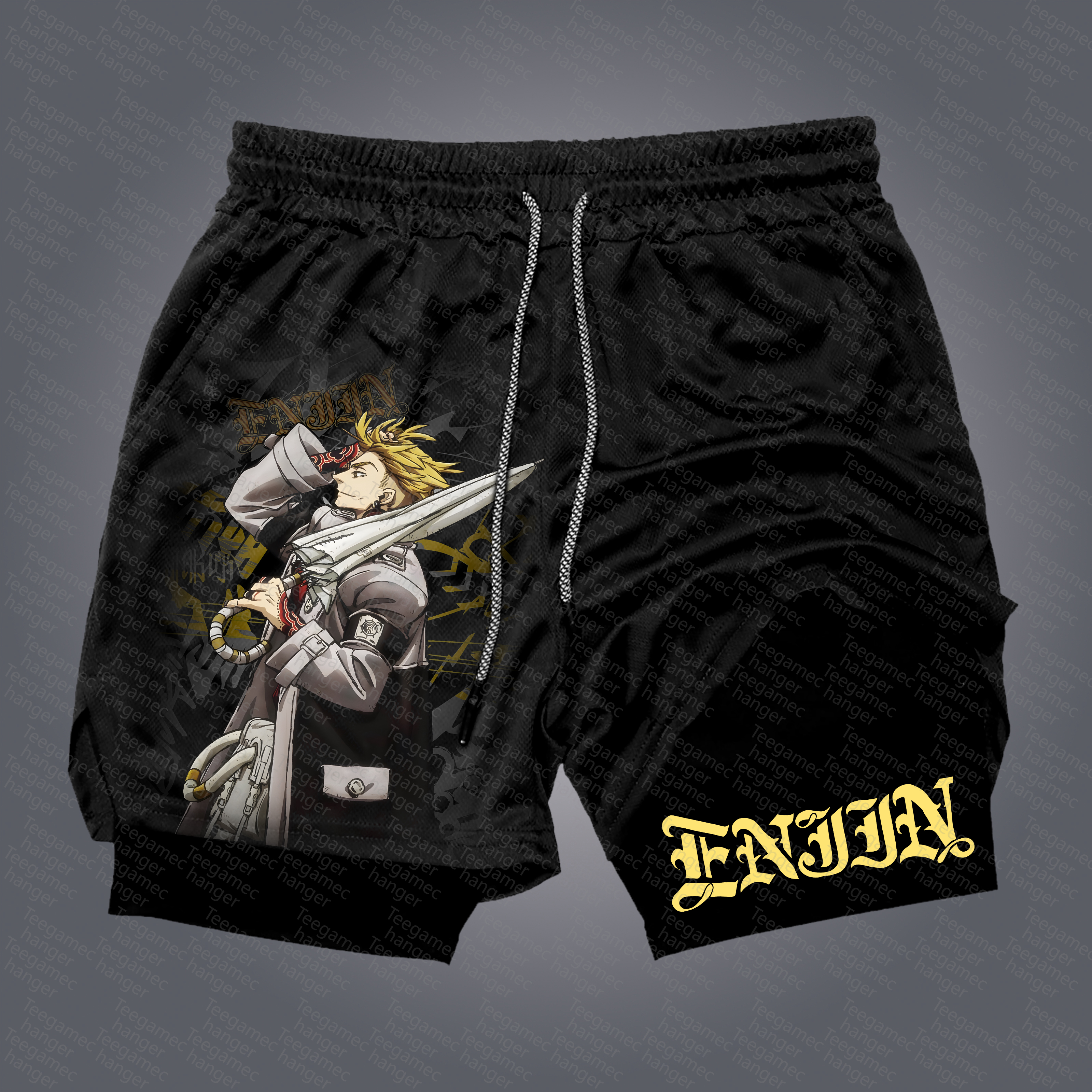 Unisex  “GACHIAKUTA” Casual Anime Streetwear Gym Shorts