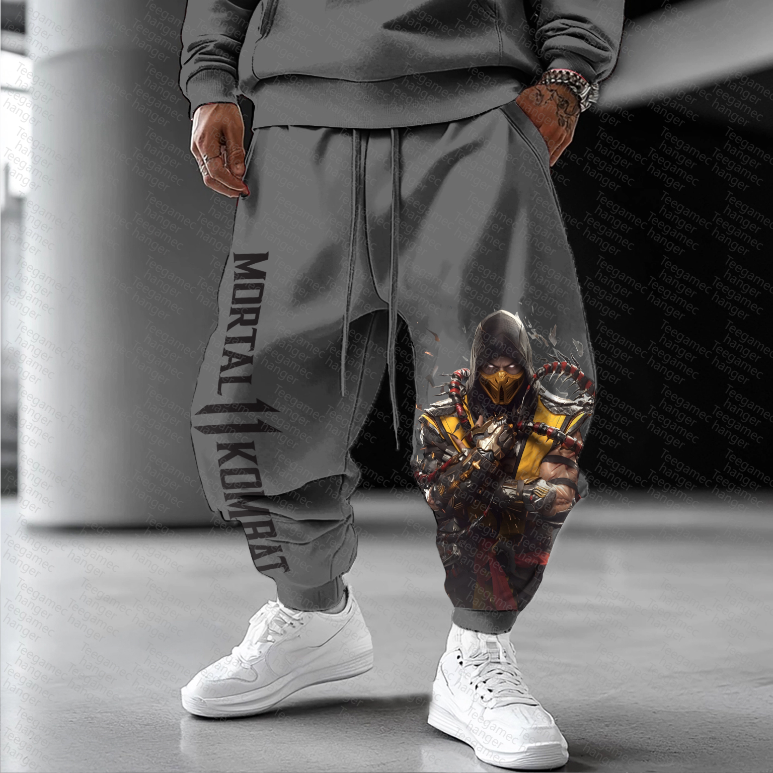Unisex  “Mortal Kombat” Casual   Streetwear Pants