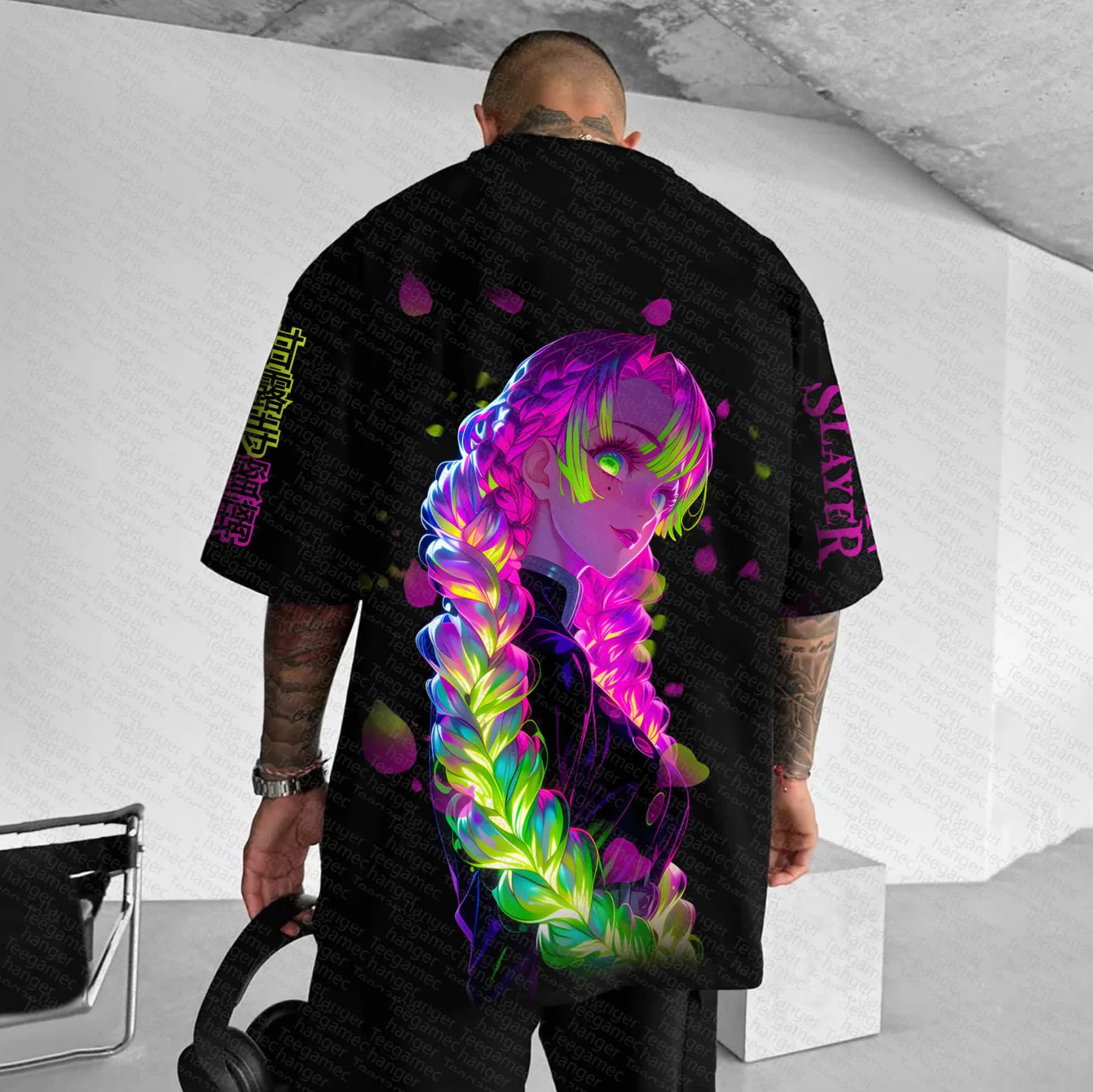 Unisex Anime Inspired Vintage T-Shirt