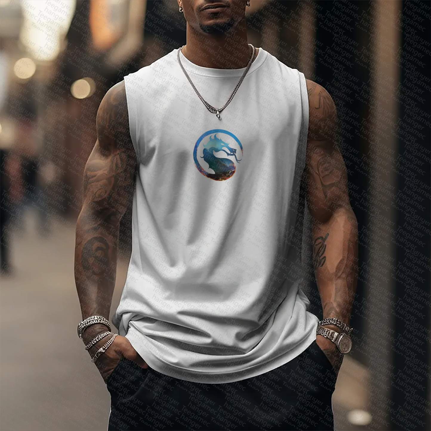 Unisex  “Mortal Kombat” Casual   Tank Top