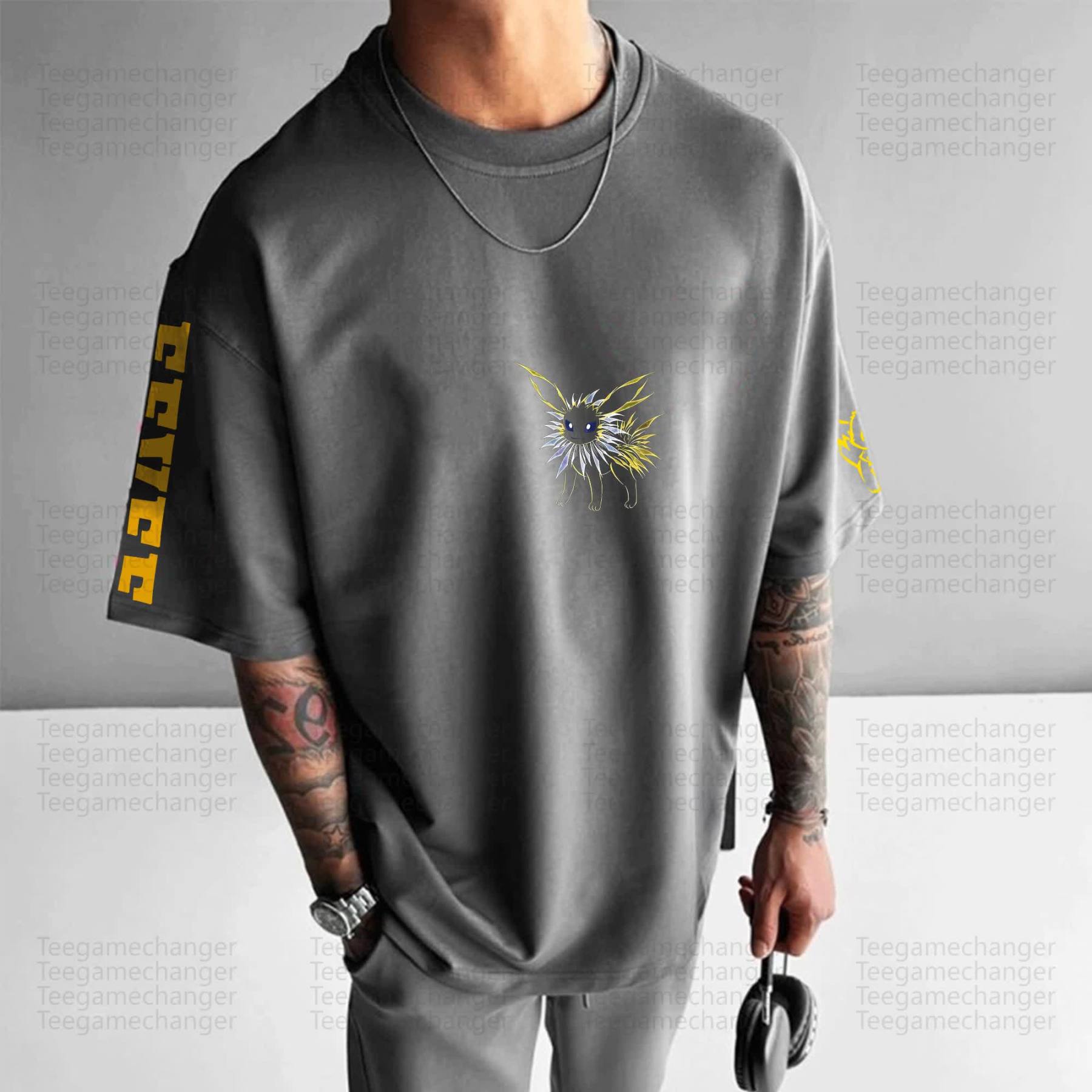 Unisex Anime Inspired Vintage T-Shirt丨Pokémon