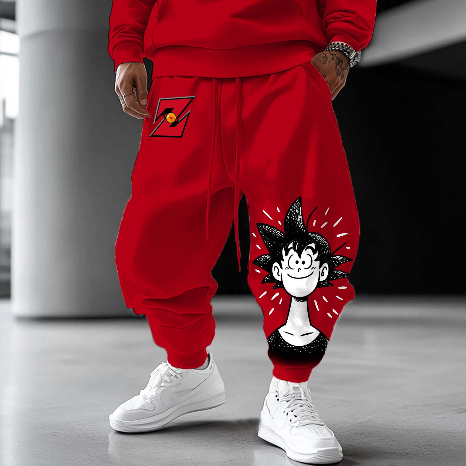 Unisex Casual Anime Streetwear Pants丨Dragon Ball