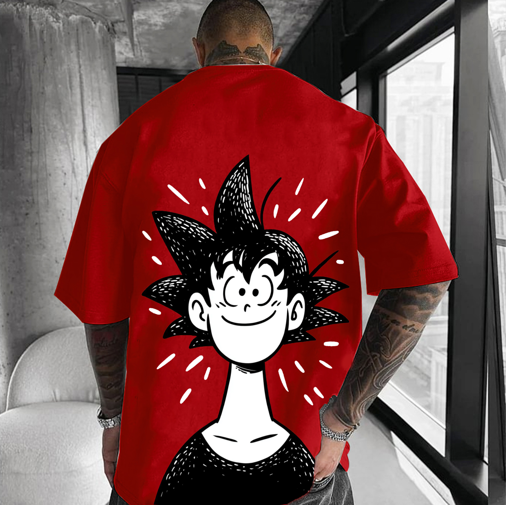 Unisex Anime Inspired Vintage T-Shirt丨Dragon Ball