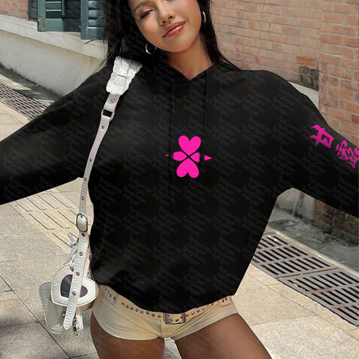 "Demon Slayer" Anime Inspired Vintage Hoodie