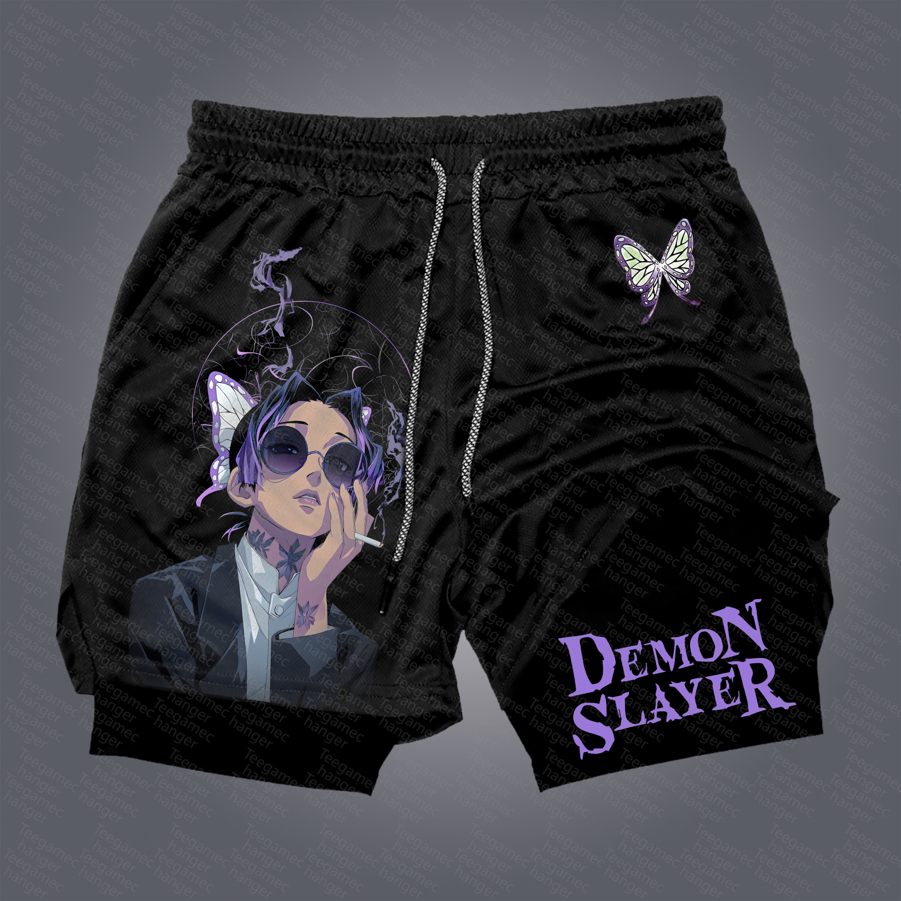 Unisex Casual Anime Streetwear Shorts