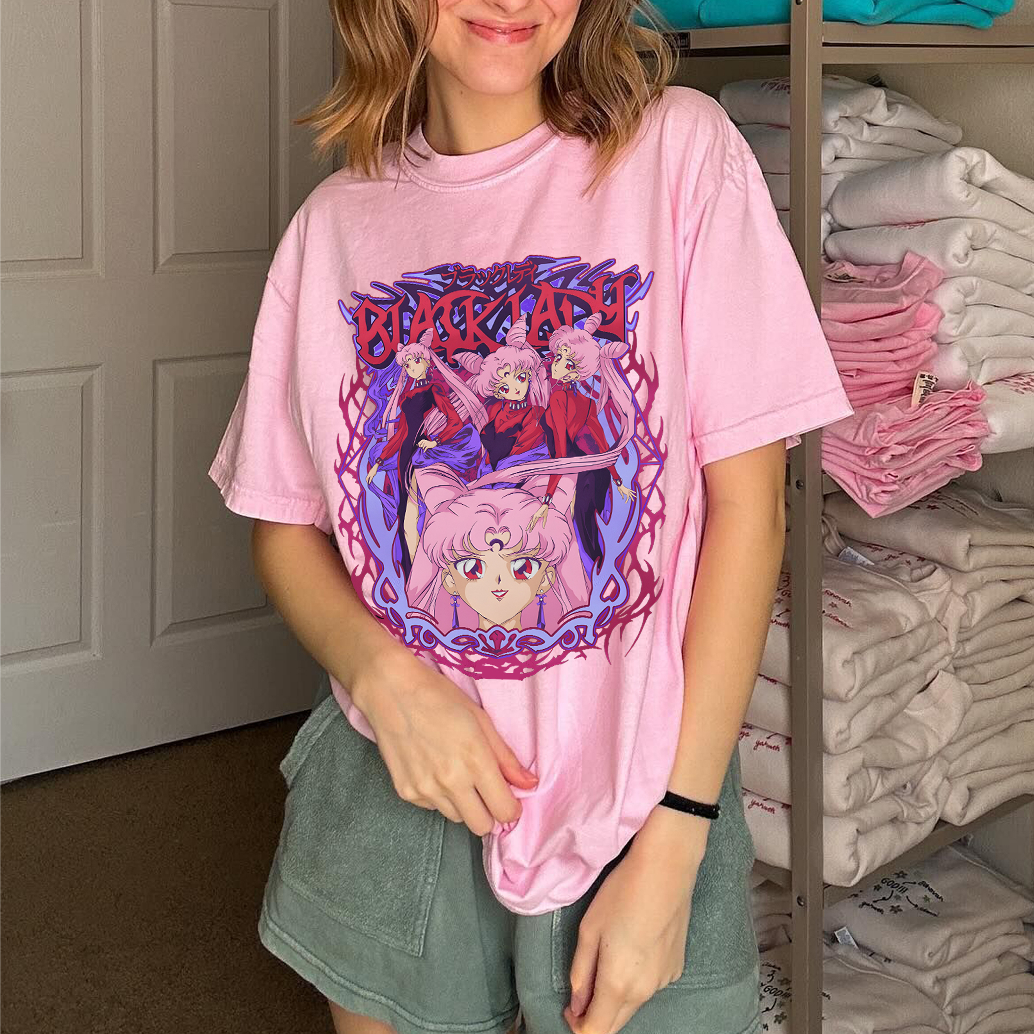 Unisex Anime Inspired Vintage T-Shirt