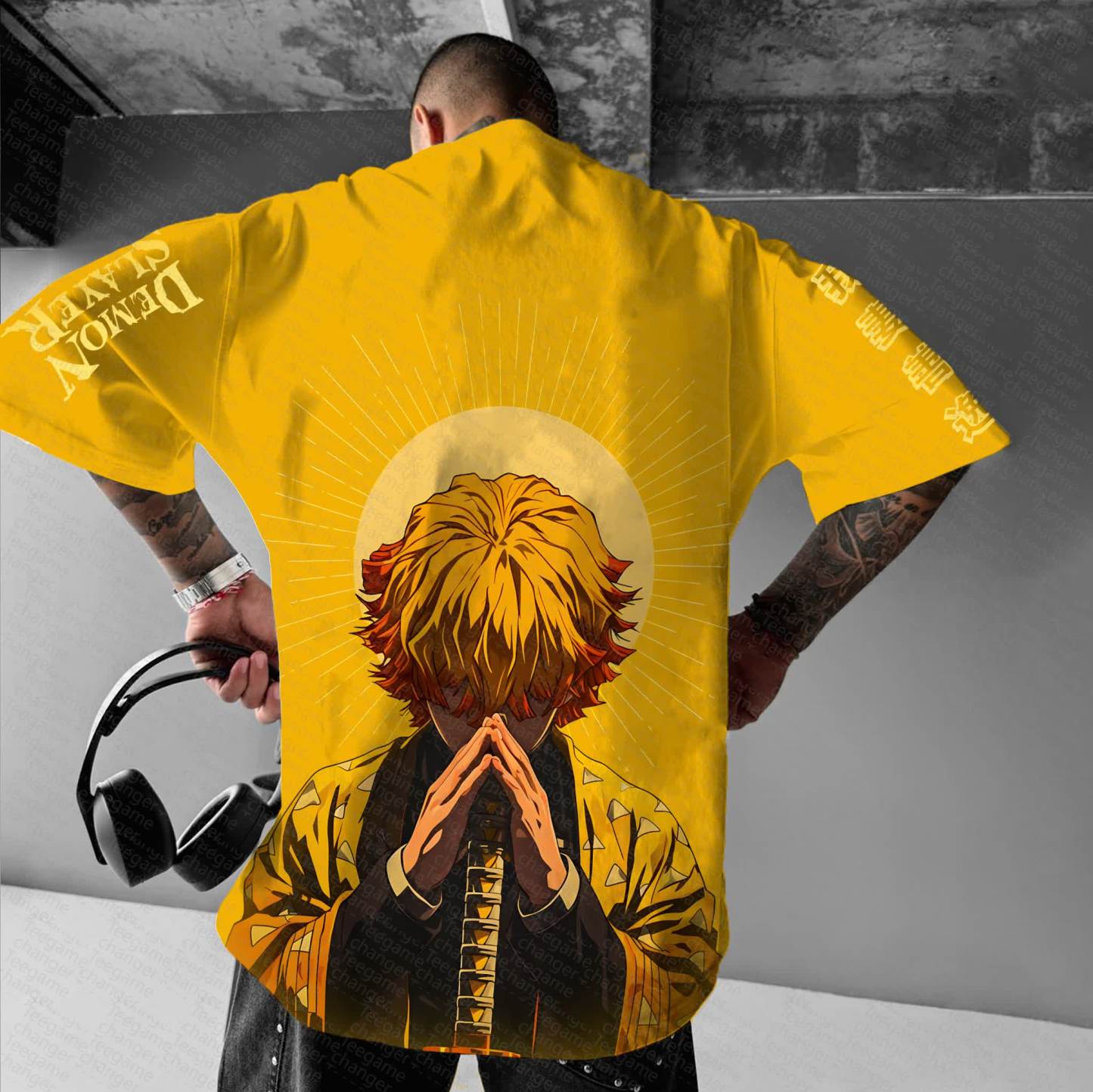 Unisex Anime Inspired Vintage T-Shirt