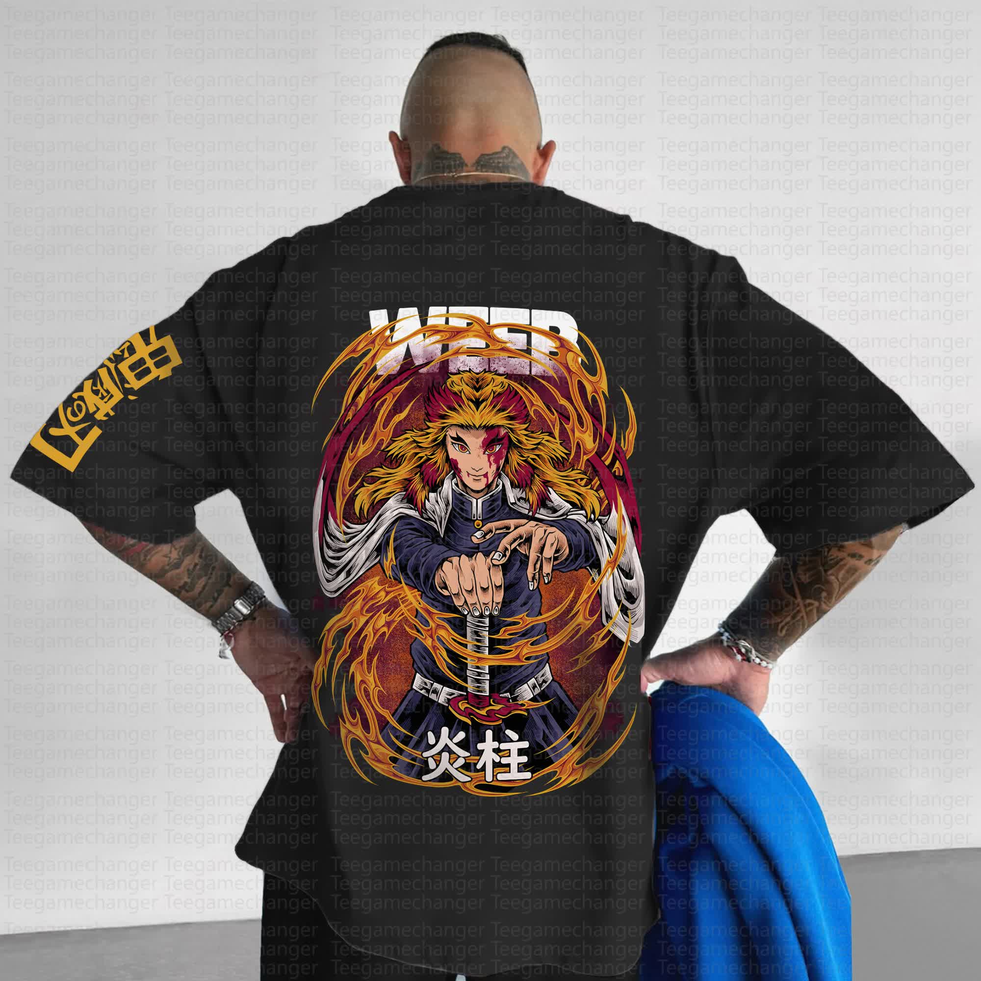 Unisex Anime Inspired Vintage T-Shirt丨Demon Slayer