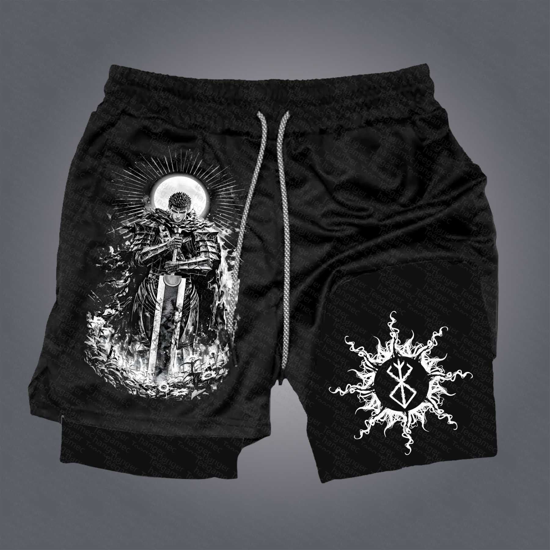 Unisex Casual Anime Streetwear Shorts