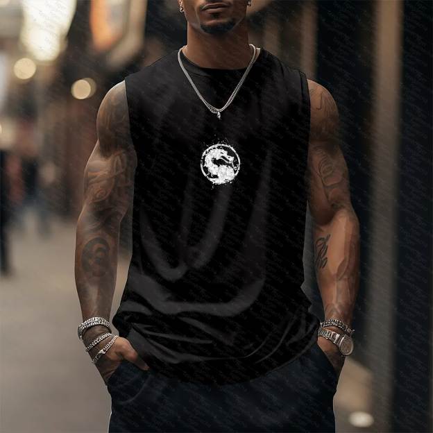 Unisex  “Mortal Kombat” Casual Anime  Tank Top