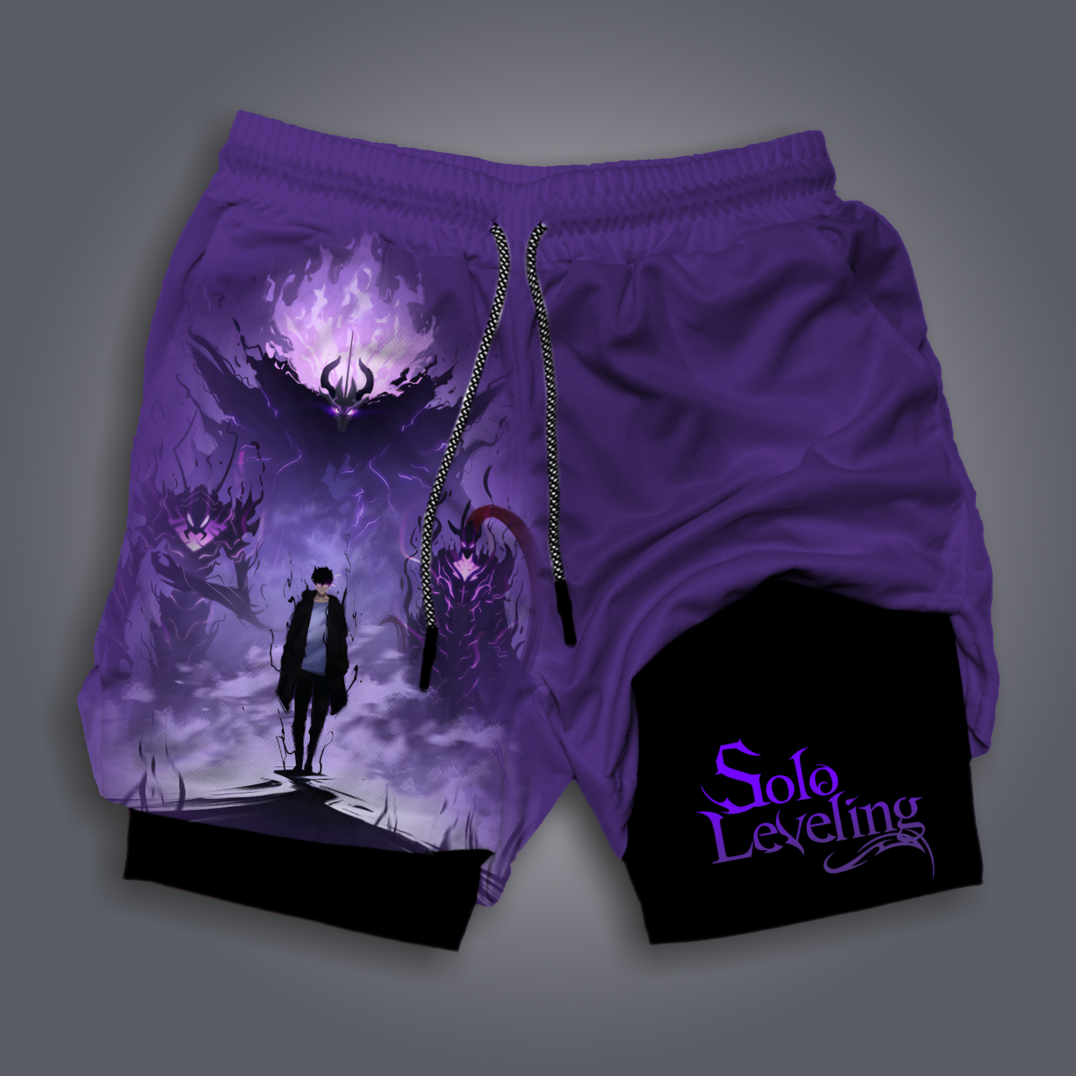 Unisex Casual Anime Streetwear Shorts 