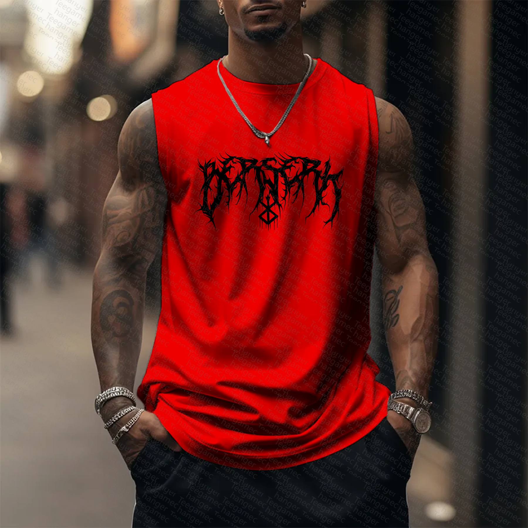 Unisex  “Berserk” Casual Anime  Tank Top