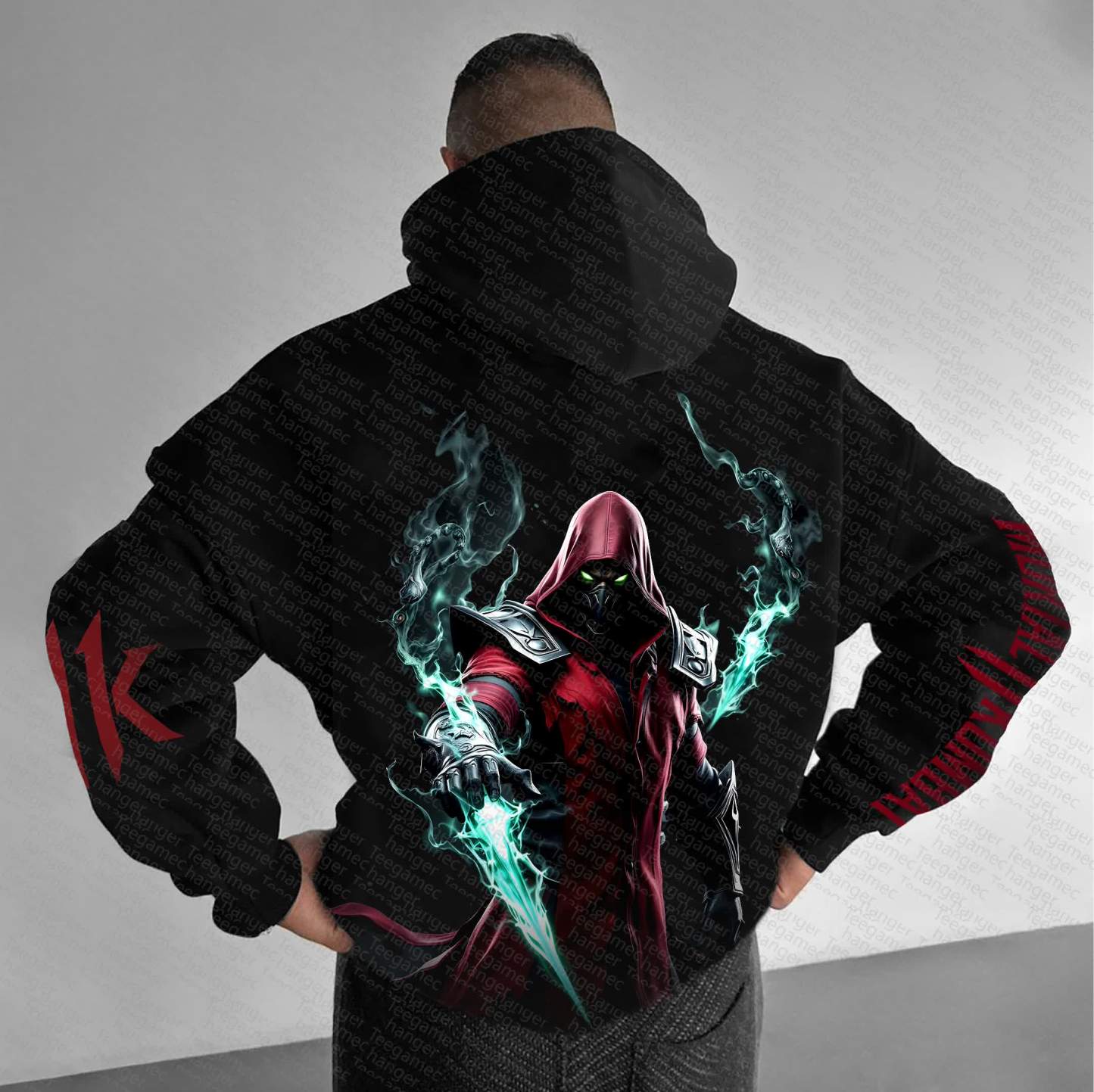 Unisex “Mortal Kombat” Anime Graphic Streetwear Vintage Hoodie