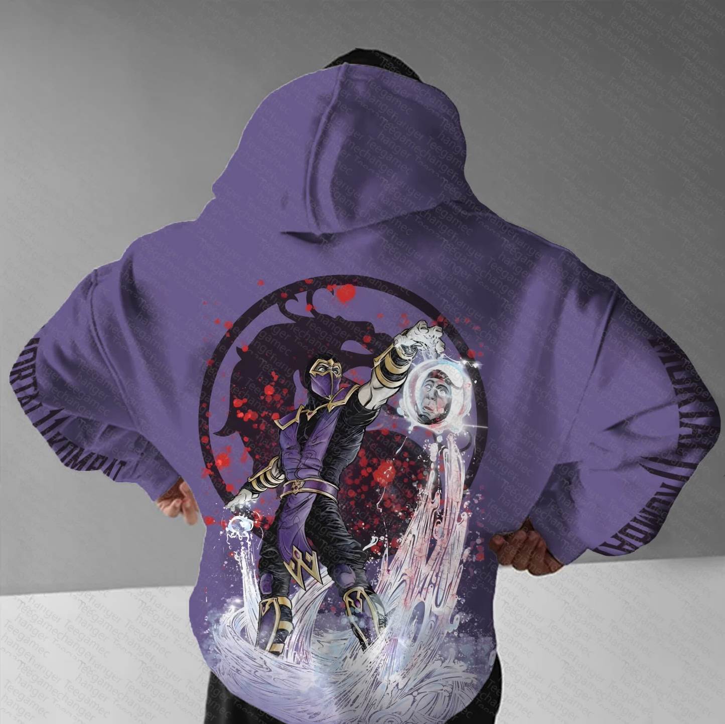 Unisex “Mortal Kombat” Anime Graphic Streetwear Vintage Hoodie