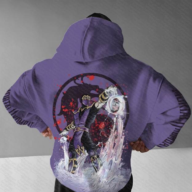Unisex “Mortal Kombat”  Graphic Streetwear Vintage Hoodie