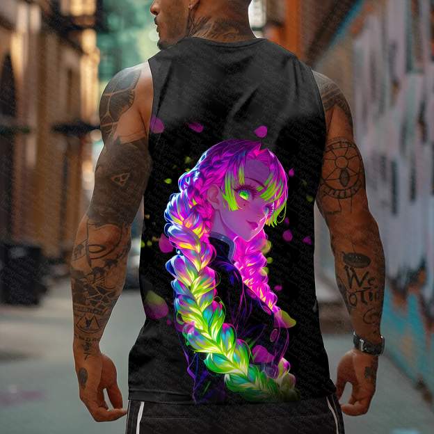 Unisex  “Demon Slayer” Casual Anime  Tank Top